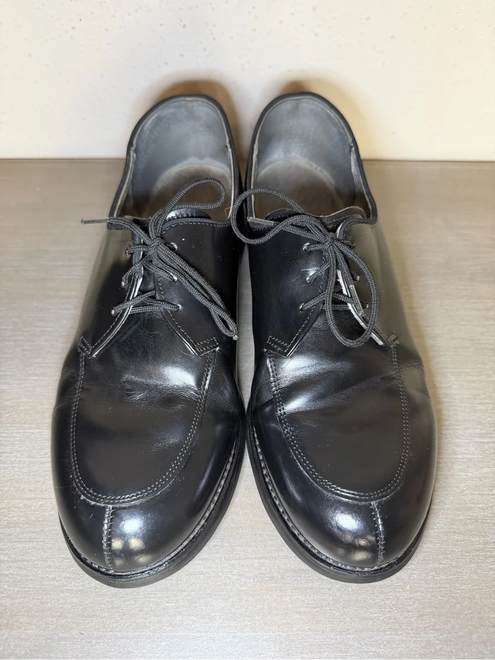 Wolverine World Wide Vintage 1995 Military Shoes Mens 9 B Black Made in USA